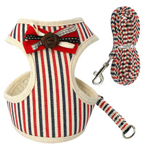 Load image into Gallery viewer, Soft Mesh Pet Puppy Dog Cat Harness Leash Set