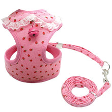 Load image into Gallery viewer, Soft Mesh Pet Puppy Dog Cat Harness Leash Set