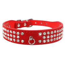 Load image into Gallery viewer, Glittering Leather Leash