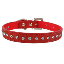 Load image into Gallery viewer, Glittering Leather Leash