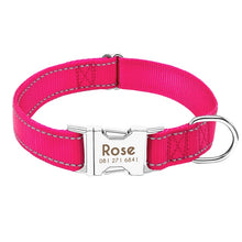 Load image into Gallery viewer, Personalized Dog Collar Durable Nylon Leash