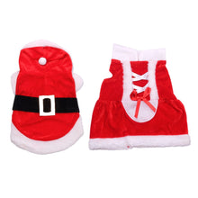 Load image into Gallery viewer, Christmas Dog  Santa Costume