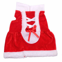 Load image into Gallery viewer, Christmas Dog  Santa Costume