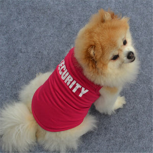 Security Puppy Dog Clothes