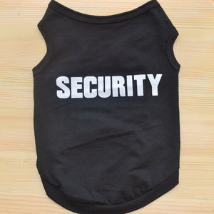 Security Puppy Dog Clothes