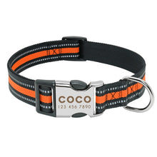 Load image into Gallery viewer, Personalized Nylon Dog Collar